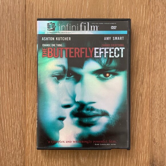 The Butterfly Effect DVD Movie 2004 VERY GOOD New Line Ashton Kutcher Amy Smart - Picture 1 of 10